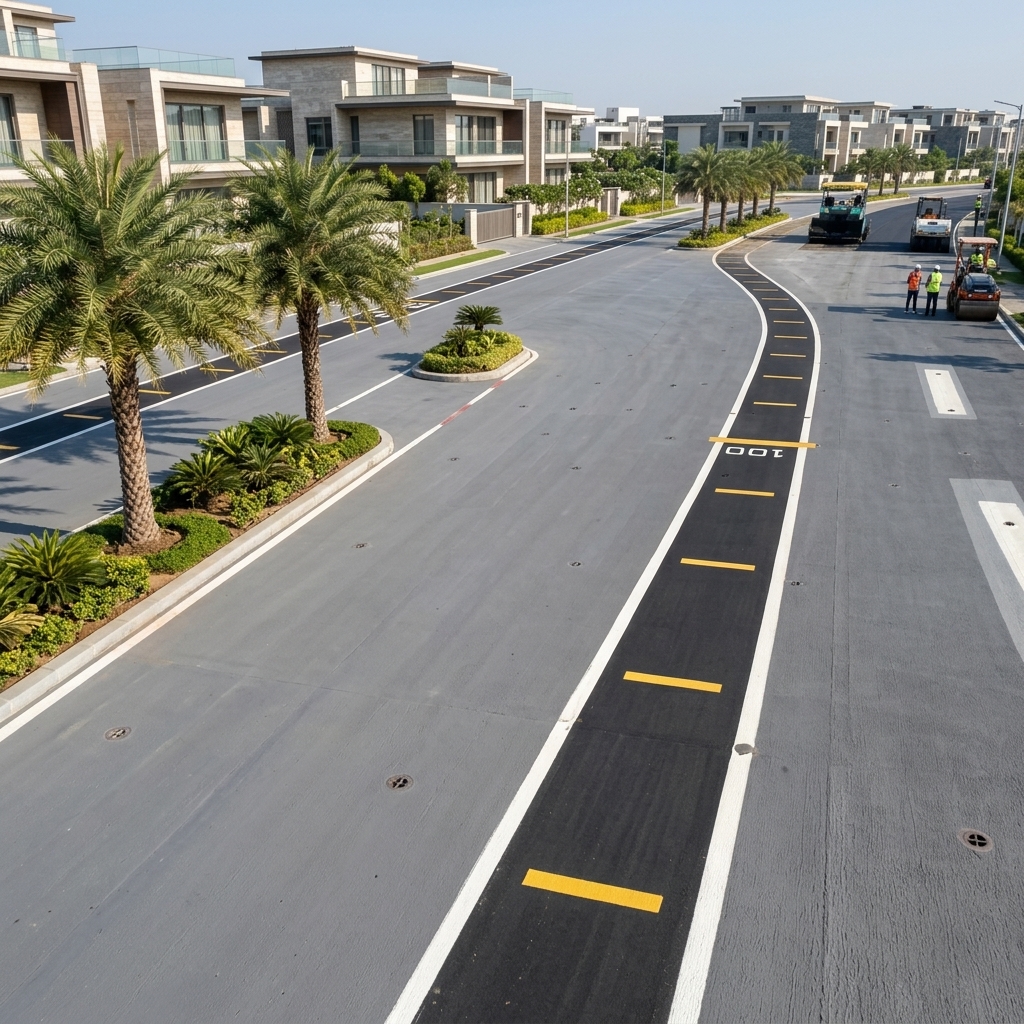 Internal CC Road Work