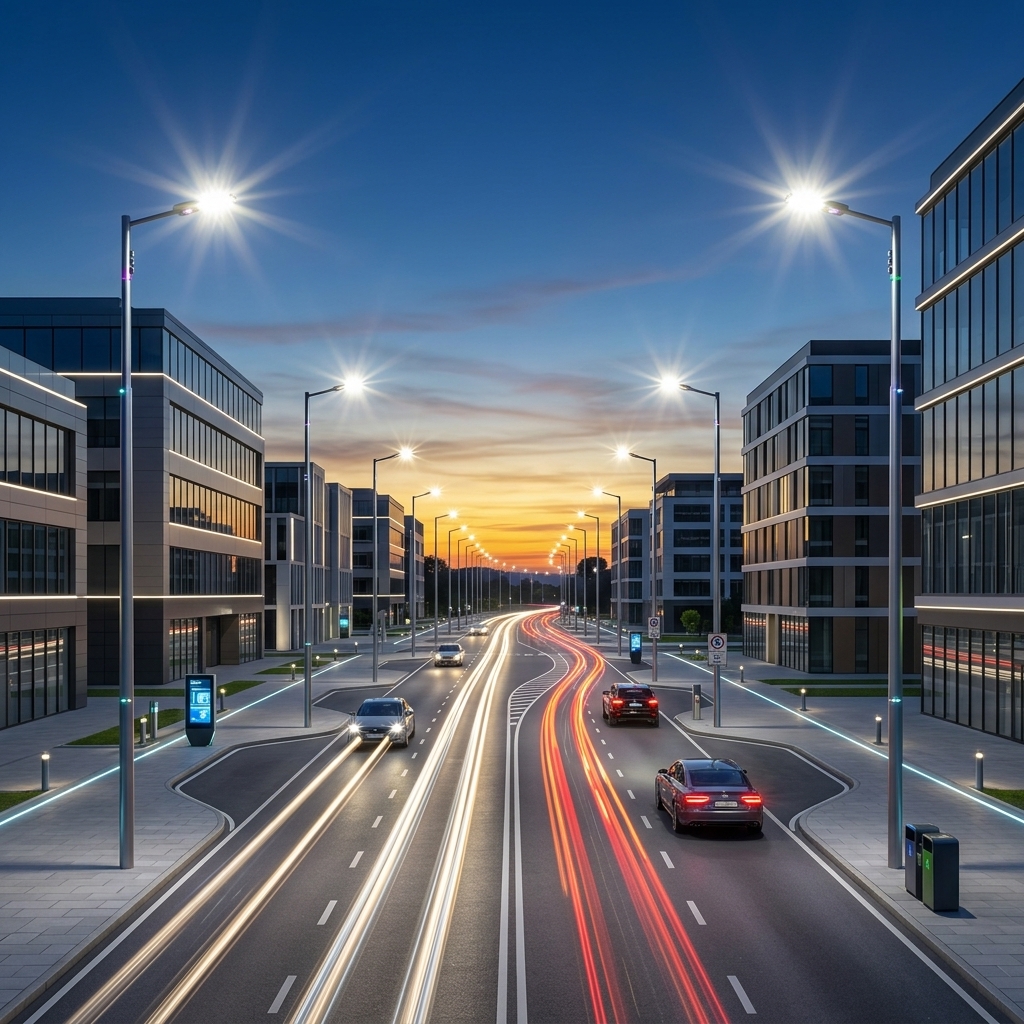 Smart Streetlight Poles